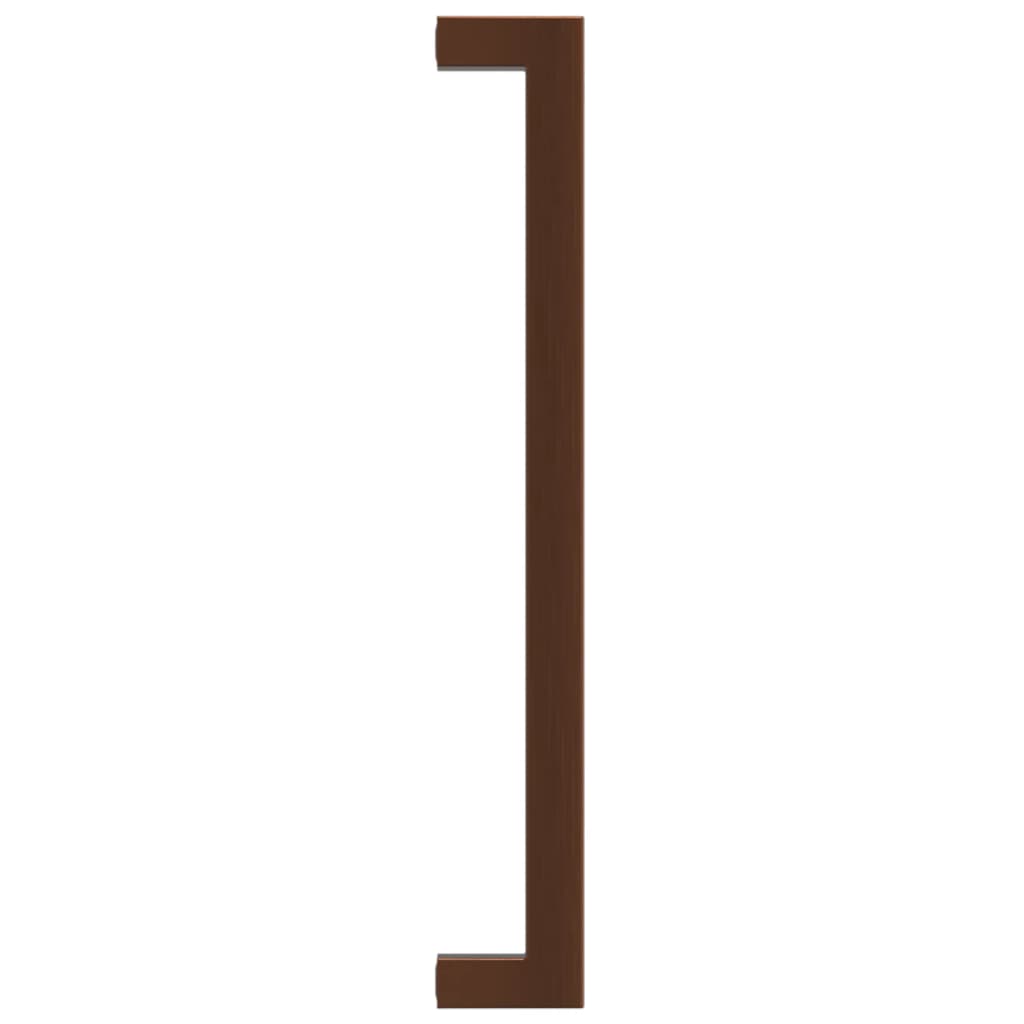 skabshåndtag 10 stk. 224 mm rustfrit stål bronzefarvet