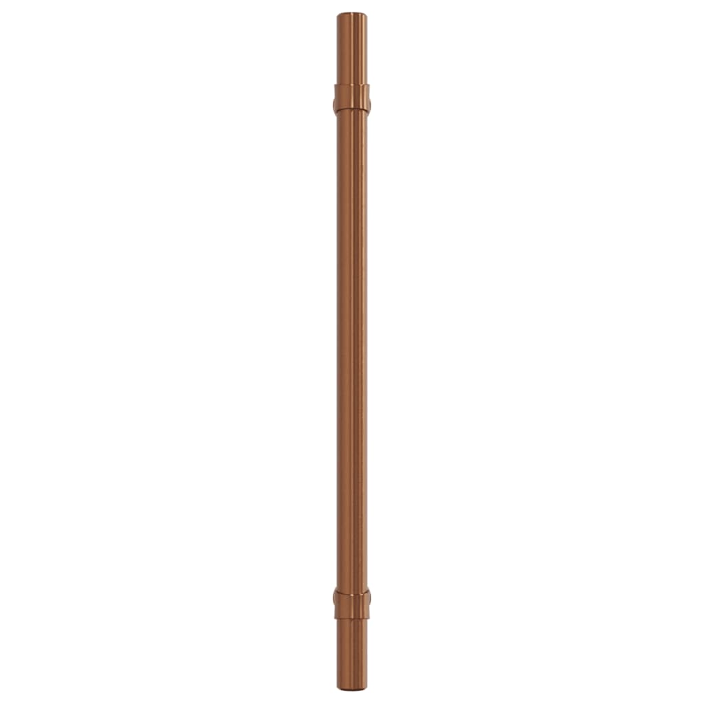 skabshåndtag 10 stk. 192 mm rustfrit stål bronzefarvet