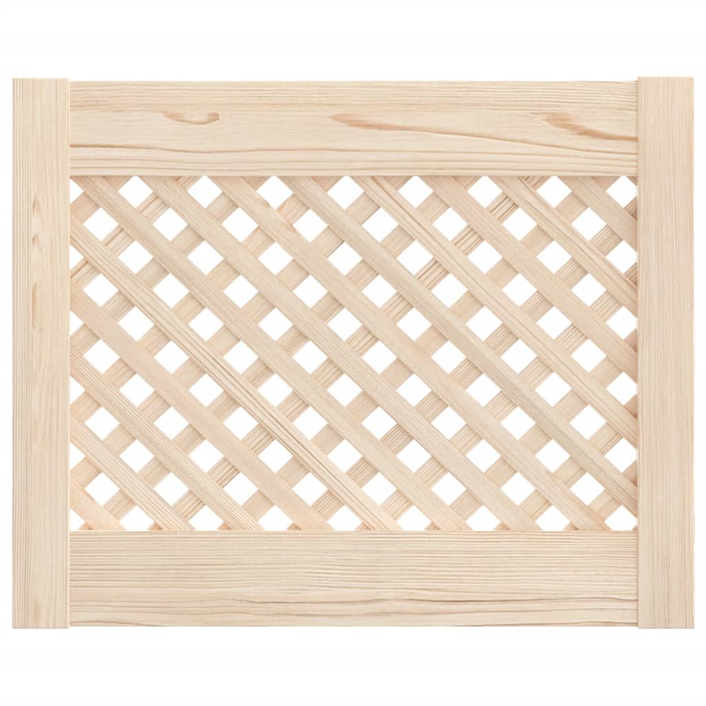 skabslåger 2 stk. 49,5x39,5 cm gitterdesign massivt fyrretræ