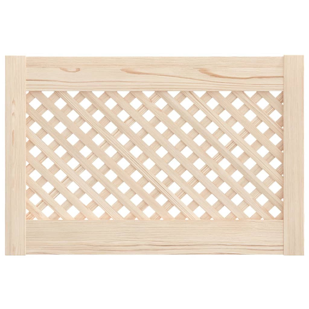 skabslåger 2 stk. 59,5x39,5 cm gitterdesign massivt fyrretræ