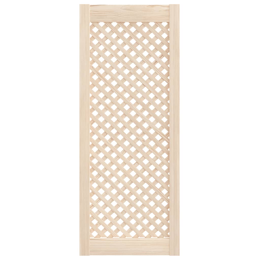skabslåger 2 stk. 39,5x99 cm gitterdesign massivt fyrretræ