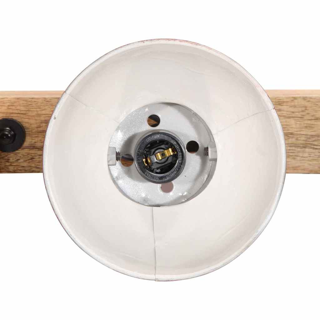 væglampe 25 W 90x25 cm E27 rustik rød