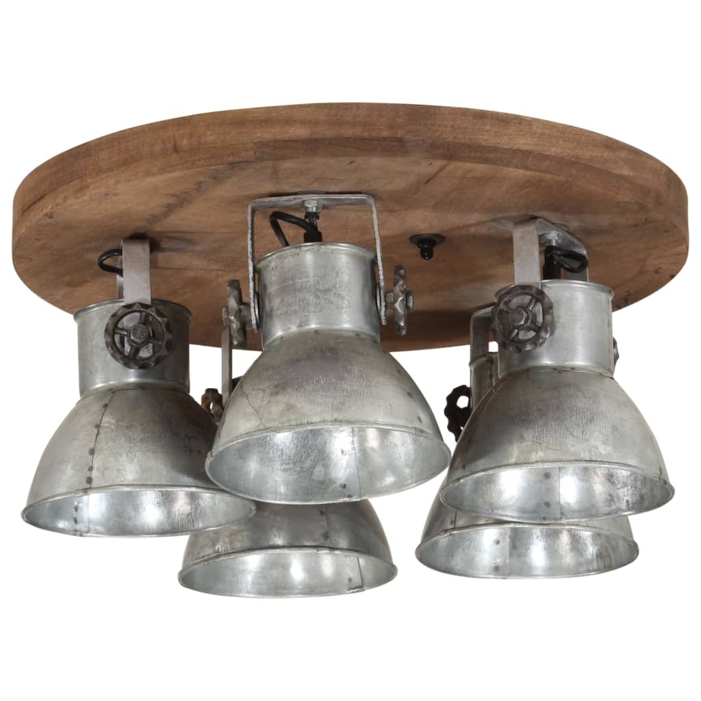 loftlampe 50x50x25 cm 25 W E27 vintagesølv