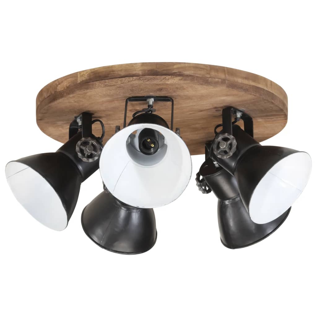 loftlampe 50x50x25 cm 25 W E27 sort