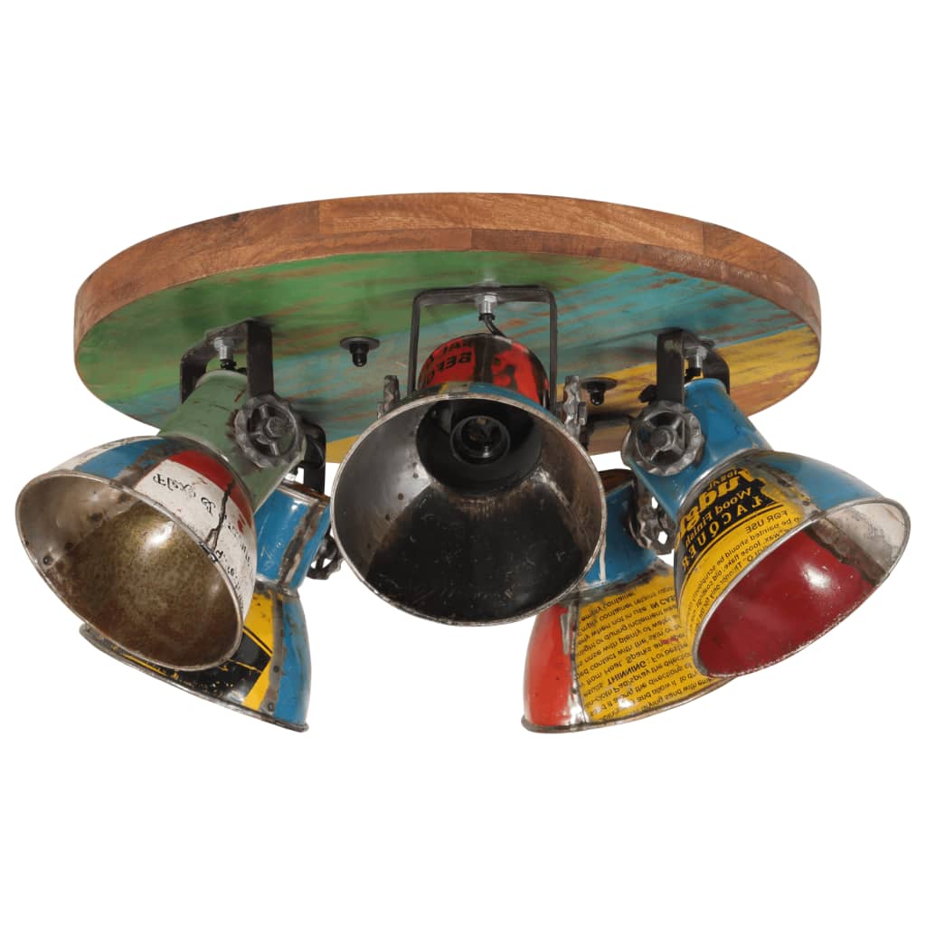 loftlampe 50x50x25 cm 25 W E27 flerfarvet