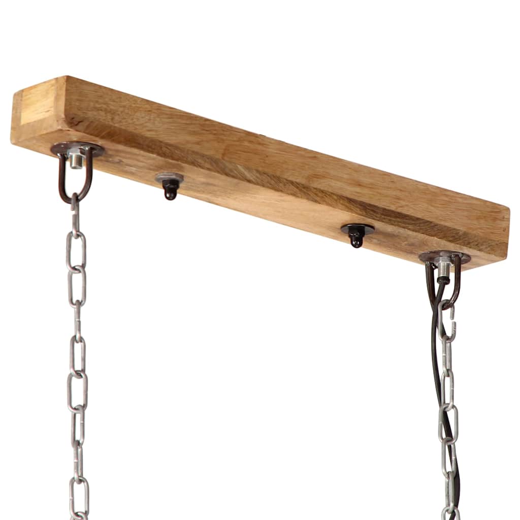 loftlampe 25 W 90x24x111 cm E27 rustik blå