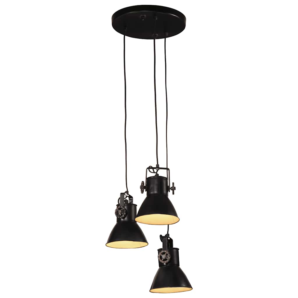 pendel25 W rund 30x30x100 cm E27 sort