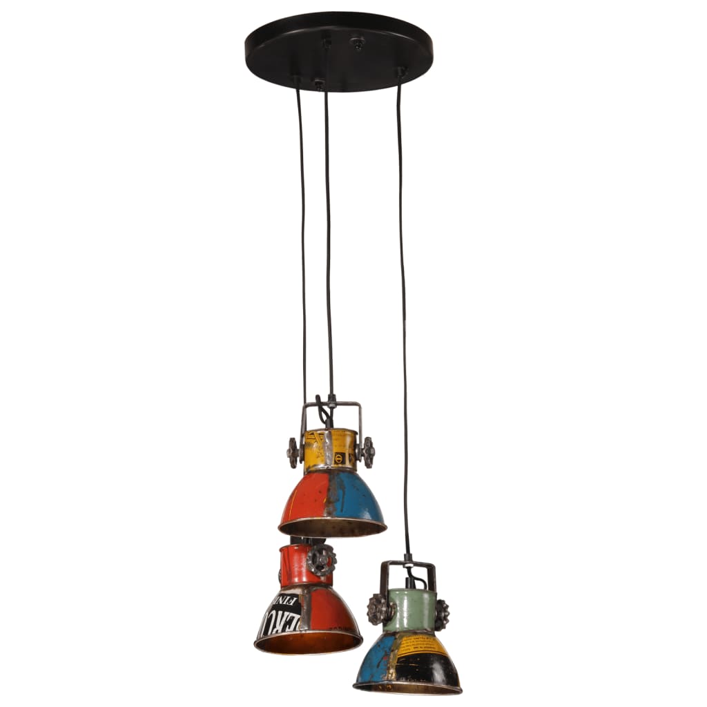 pendel 30x30x100 cm 25 W E27 flerfarvet