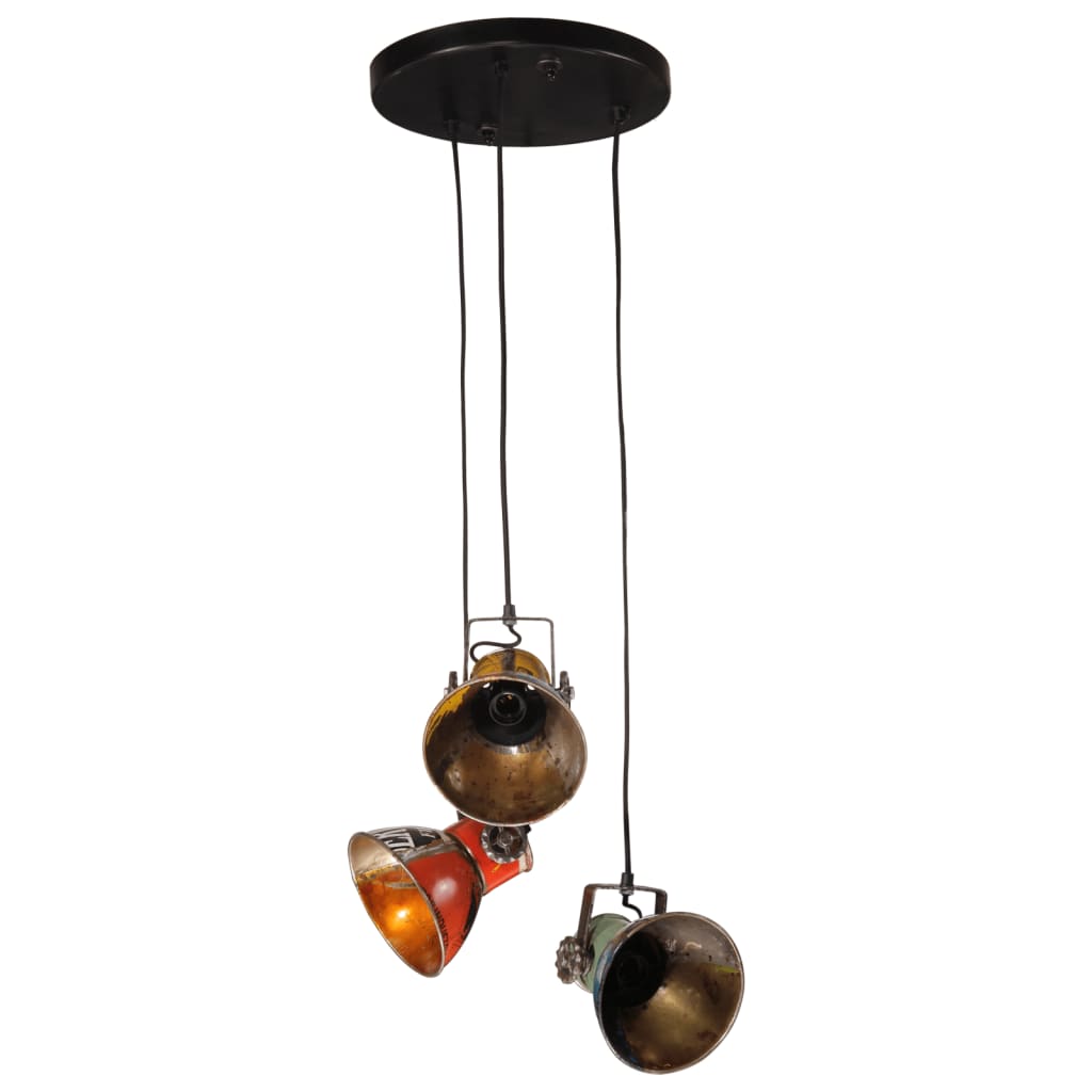 pendel 30x30x100 cm 25 W E27 flerfarvet