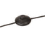 gulvlampe 61x61x90/150 cm 25 W E27 hvid