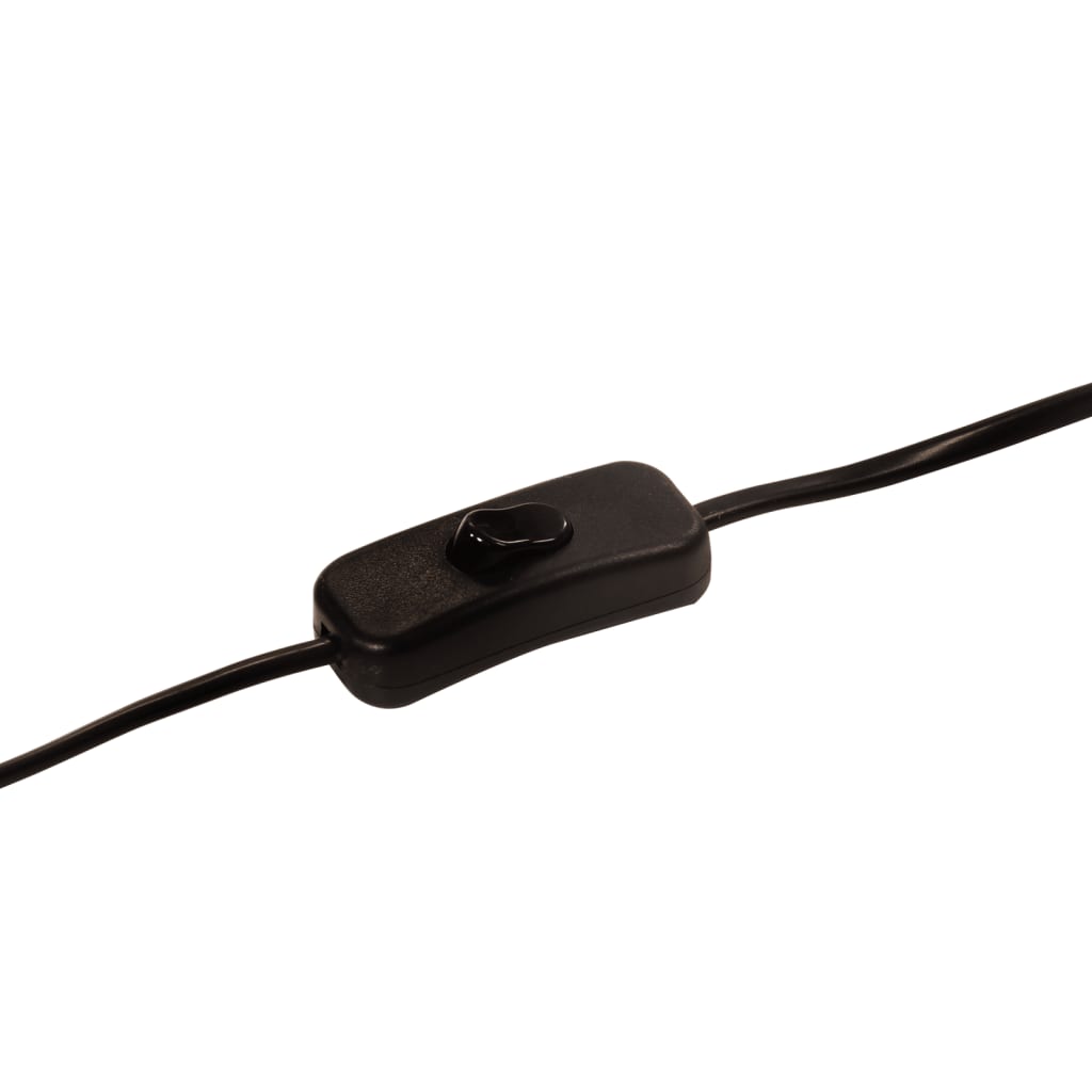 gulvlampe 35x35x65/95 cm 25 W E27 antik messingfarve