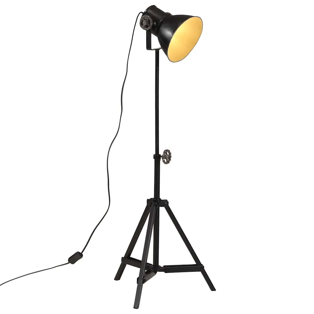 gulvlampe 35x35x65/95 cm 25 W E27 sort