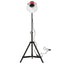 gulvlampe 25 W 35x35x65/95 cm E27 rustik rød