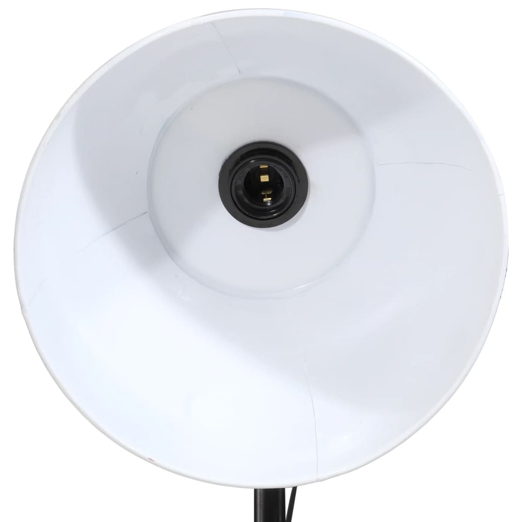gulvlampe 75x75x90-150 cm 25 W E27 hvid