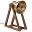 skrivebordslampe 30x17x40 cm 25 W E27 antik messingfarve