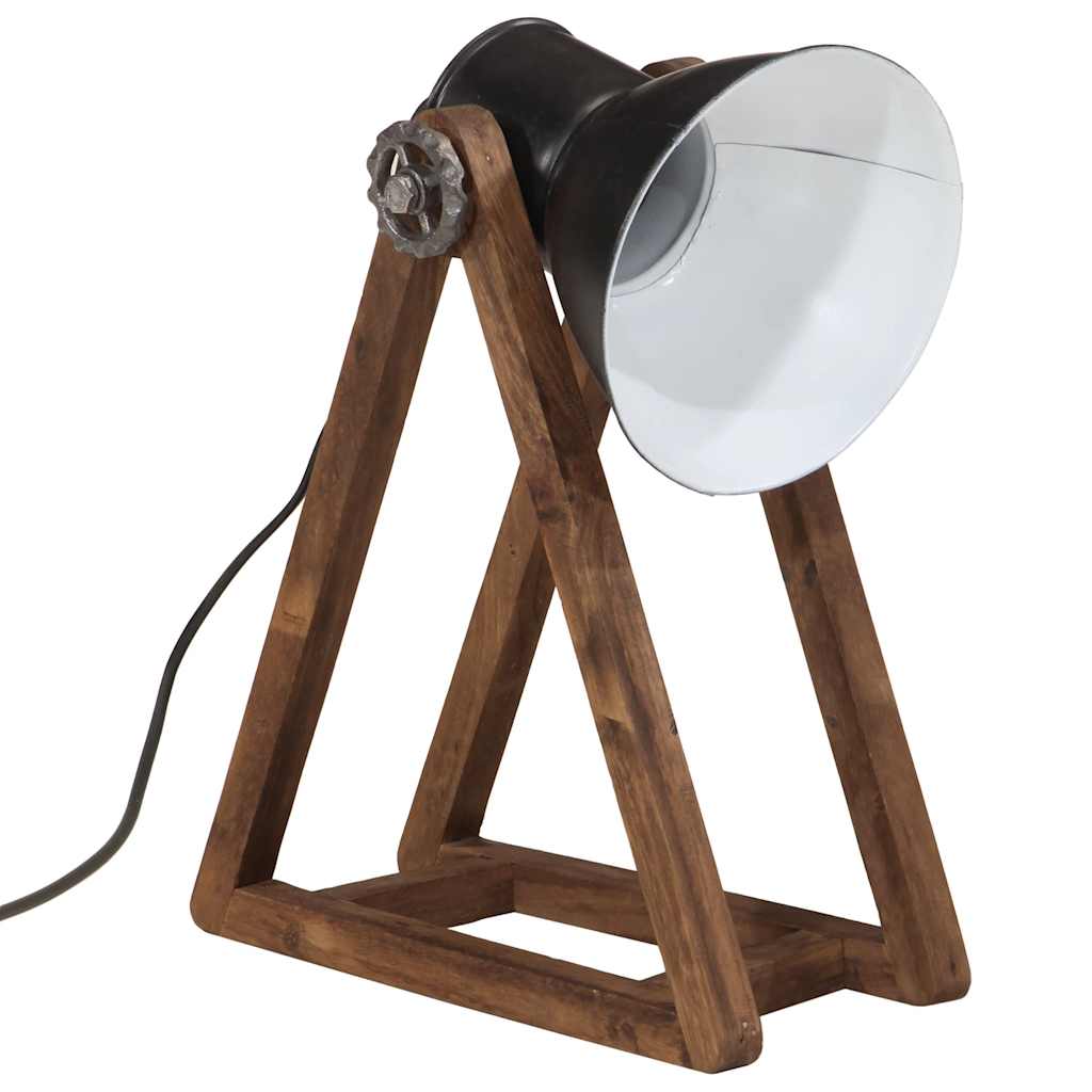 skrivebordslampe 25 W 30x17x40 cm E27 sort