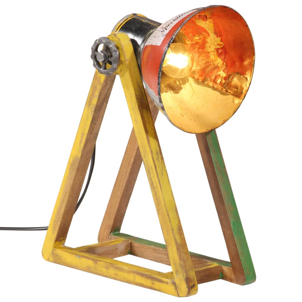 skrivebordslampe 25 W 30x17x40 cm E27 flerfarvet
