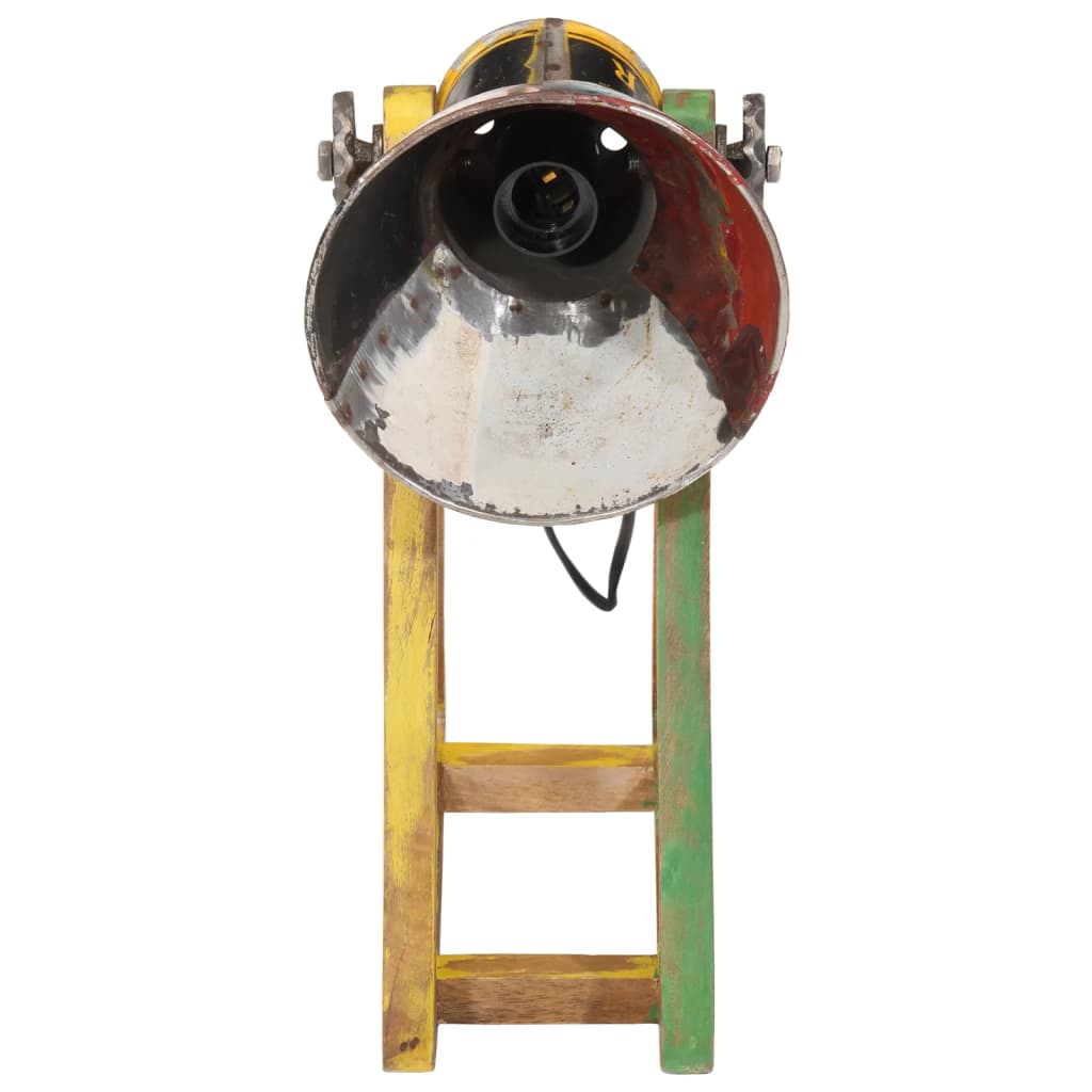 skrivebordslampe 25 W 30x17x40 cm E27 flerfarvet