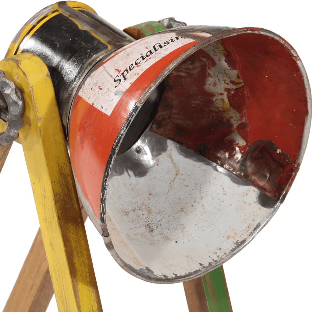 skrivebordslampe 25 W 30x17x40 cm E27 flerfarvet
