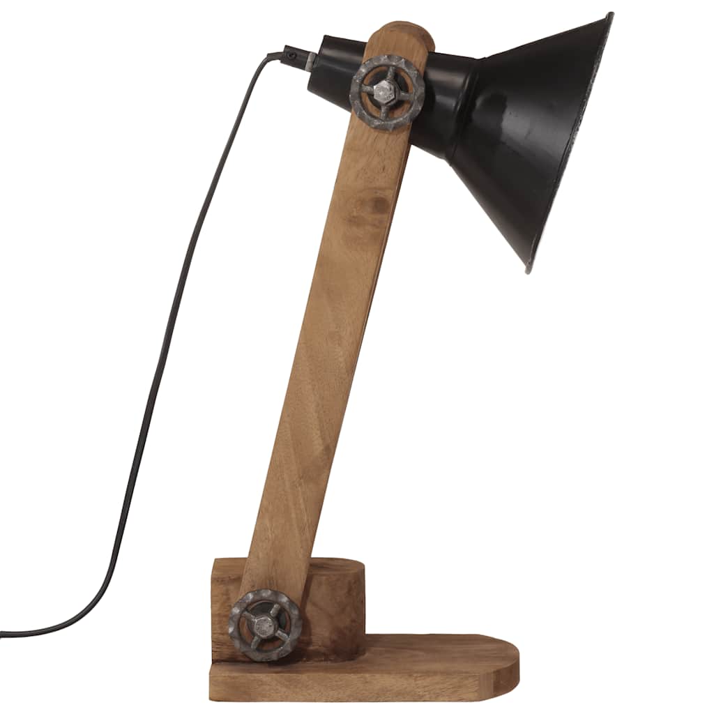 skrivebordslampe 25 W 23x13x52 cm E27 sort