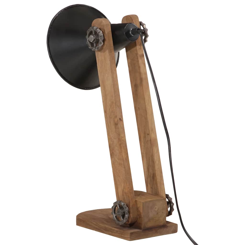 skrivebordslampe 25 W 23x13x52 cm E27 sort