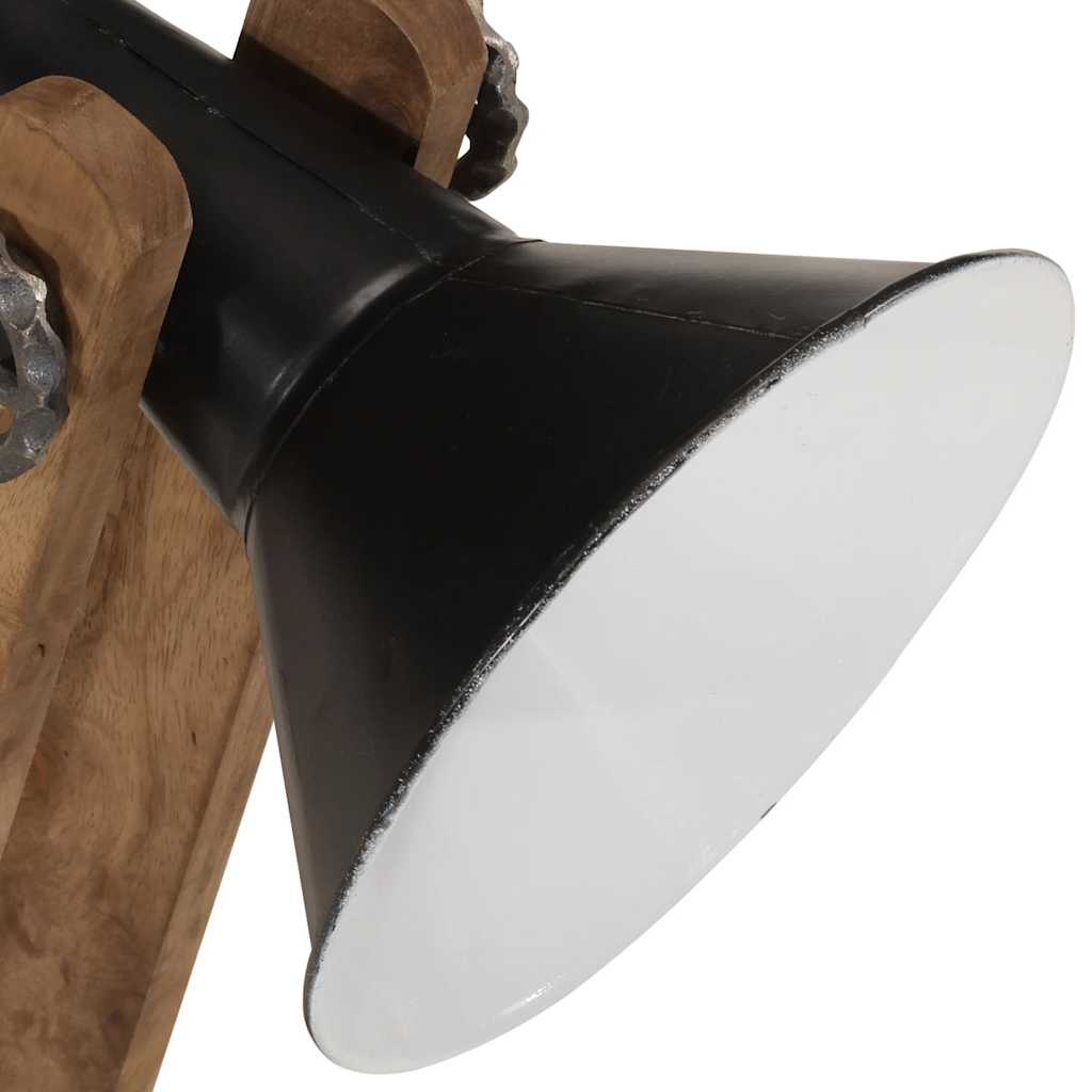 skrivebordslampe 25 W 23x13x52 cm E27 sort