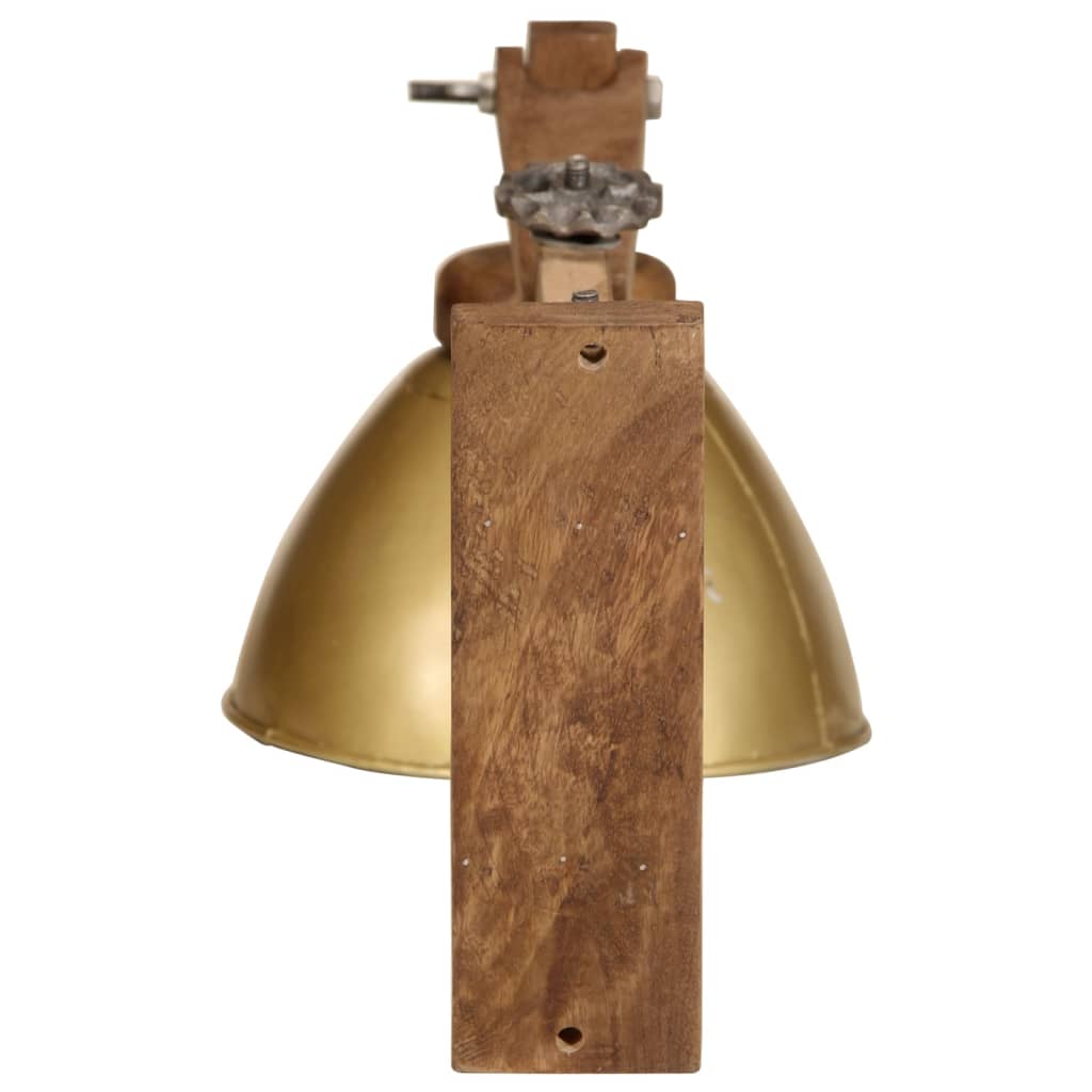 væglamper 150 cm 25 W E27 antik messingfarve
