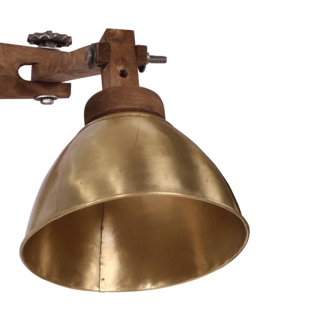 væglamper 150 cm 25 W E27 antik messingfarve