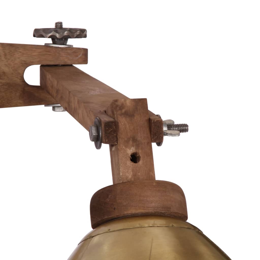 væglamper 150 cm 25 W E27 antik messingfarve