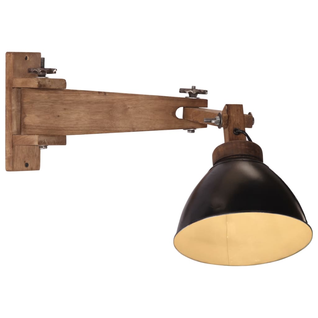 væglamper 150 cm 25 W E27 sort