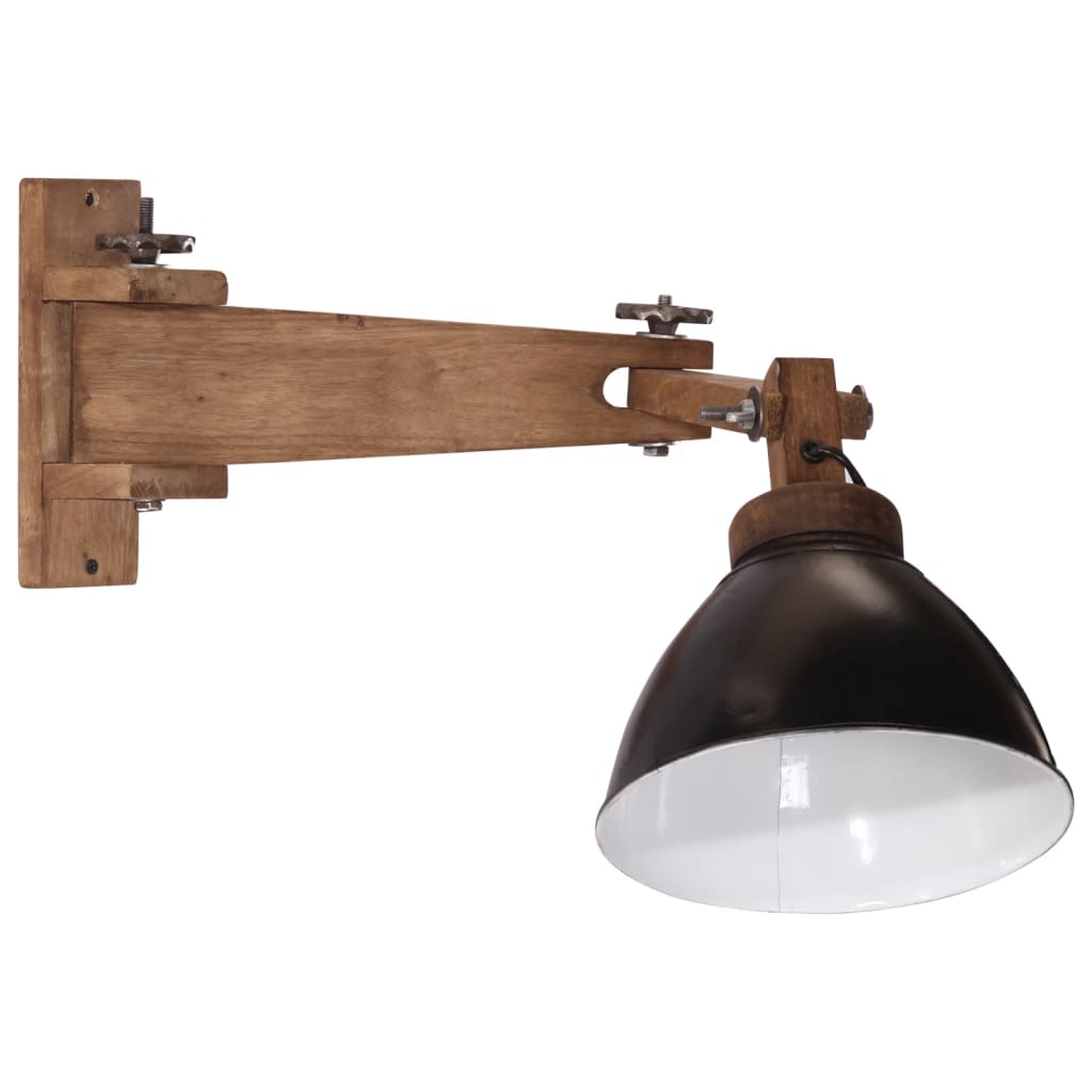 væglamper 150 cm 25 W E27 sort
