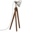 gulvlampe 45x45x120 cm 25 W E27 vintagesølv