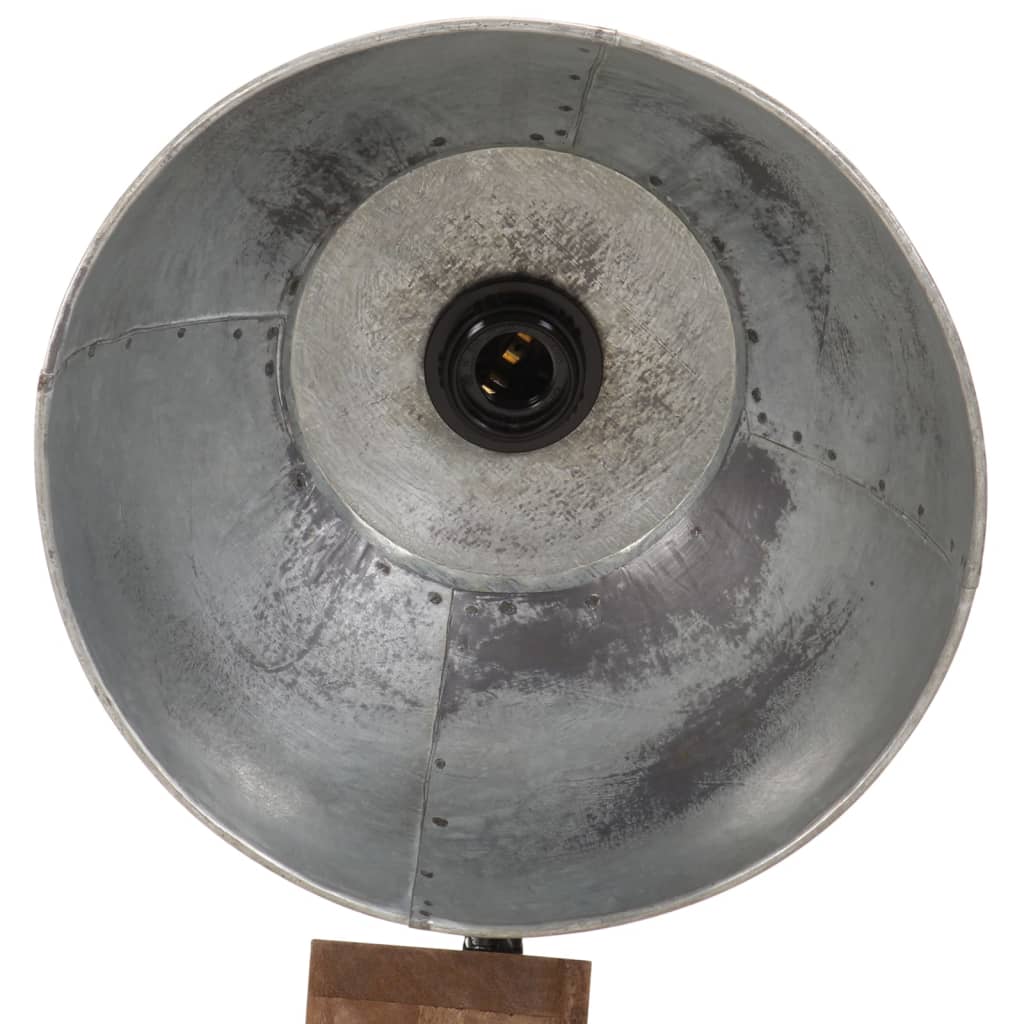 gulvlampe 45x45x120 cm 25 W E27 vintagesølv