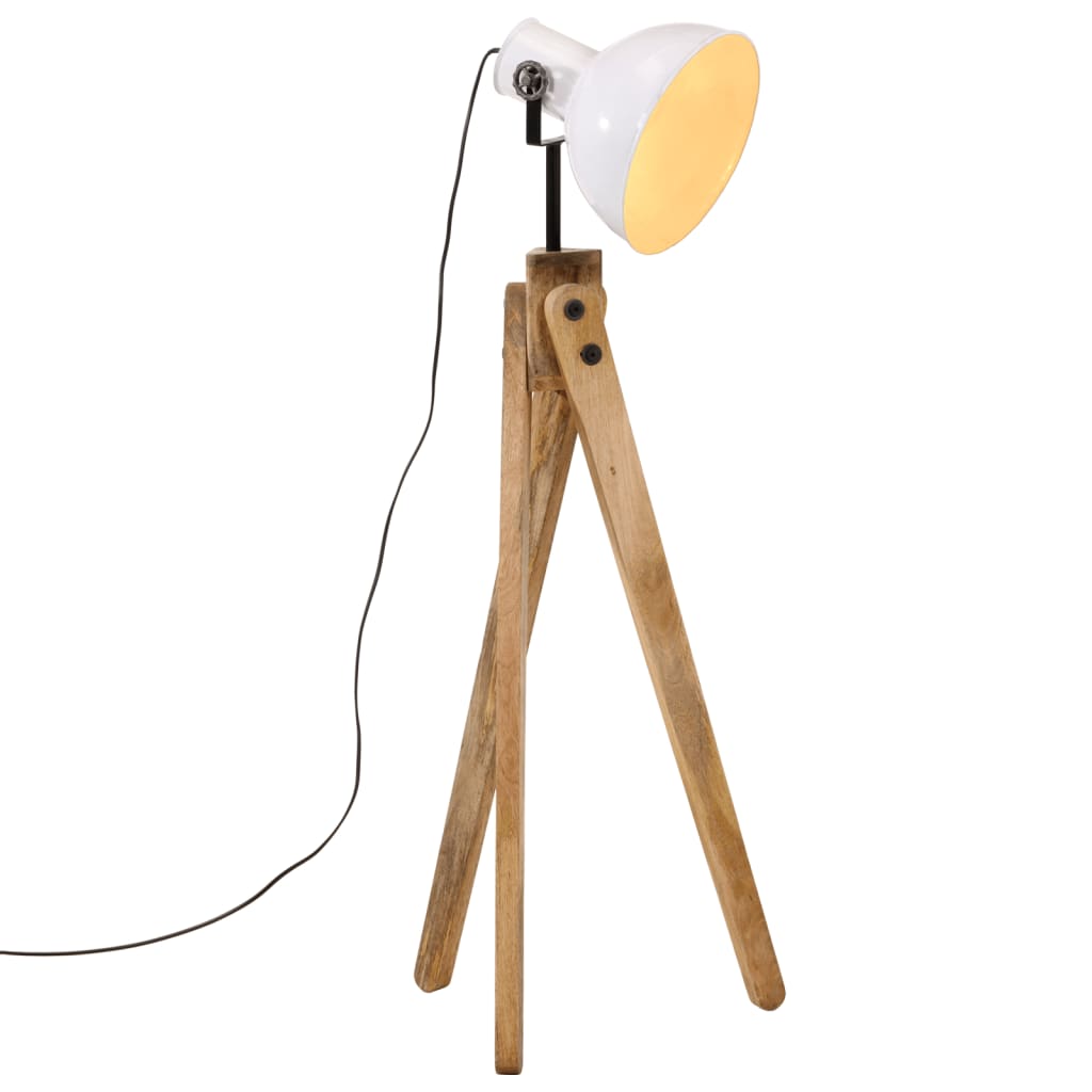 gulvlampe 45x45x120 cm 25 W E27 hvid