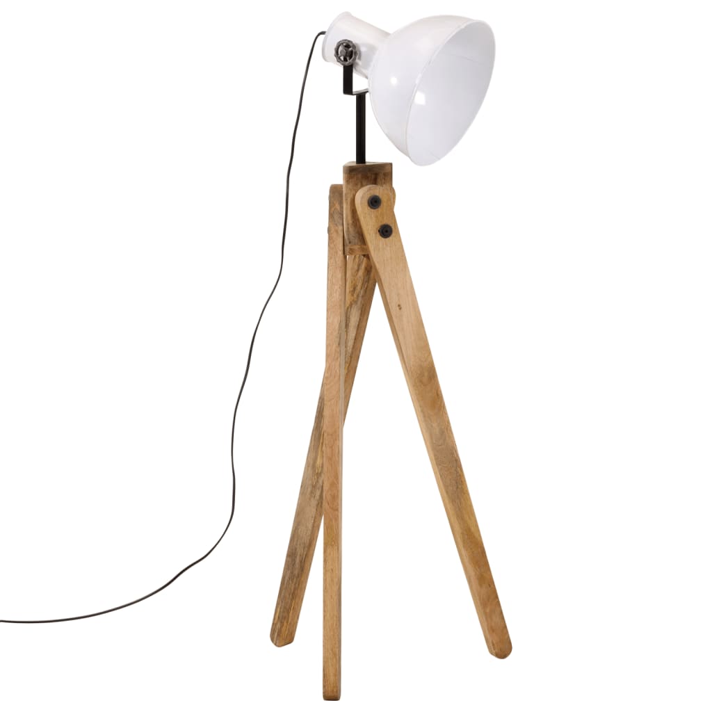 gulvlampe 45x45x120 cm 25 W E27 hvid