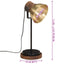 skrivebordslampe 17x17x50 cm 25 W E27 antik messingfarve