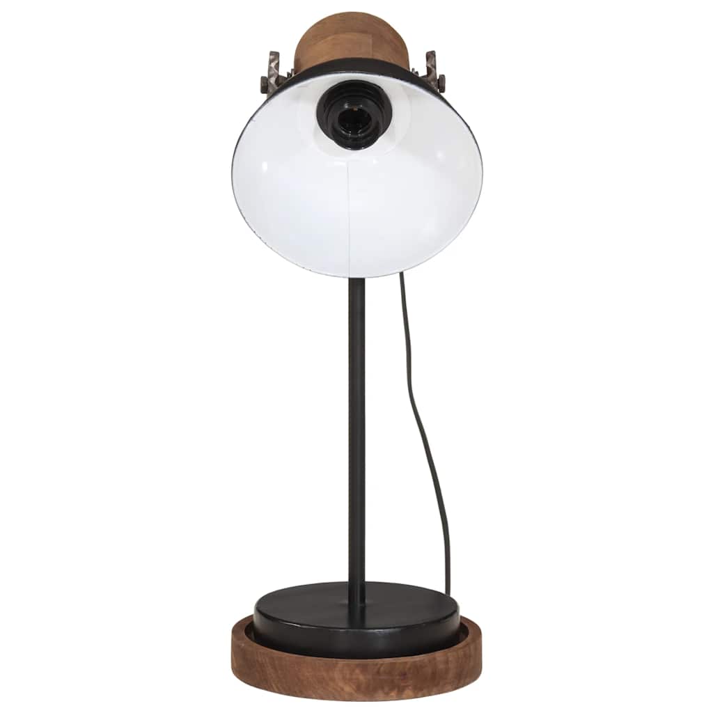 skrivebordslampe 25 W 17x17x50 cm E27 sort