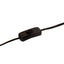 skrivebordslampe 25 W 17x17x50 cm E27 sort