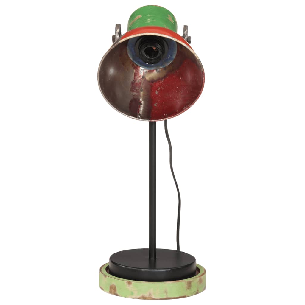 skrivebordslampe 25 W 17x17x50 cm E27 flerfarvet