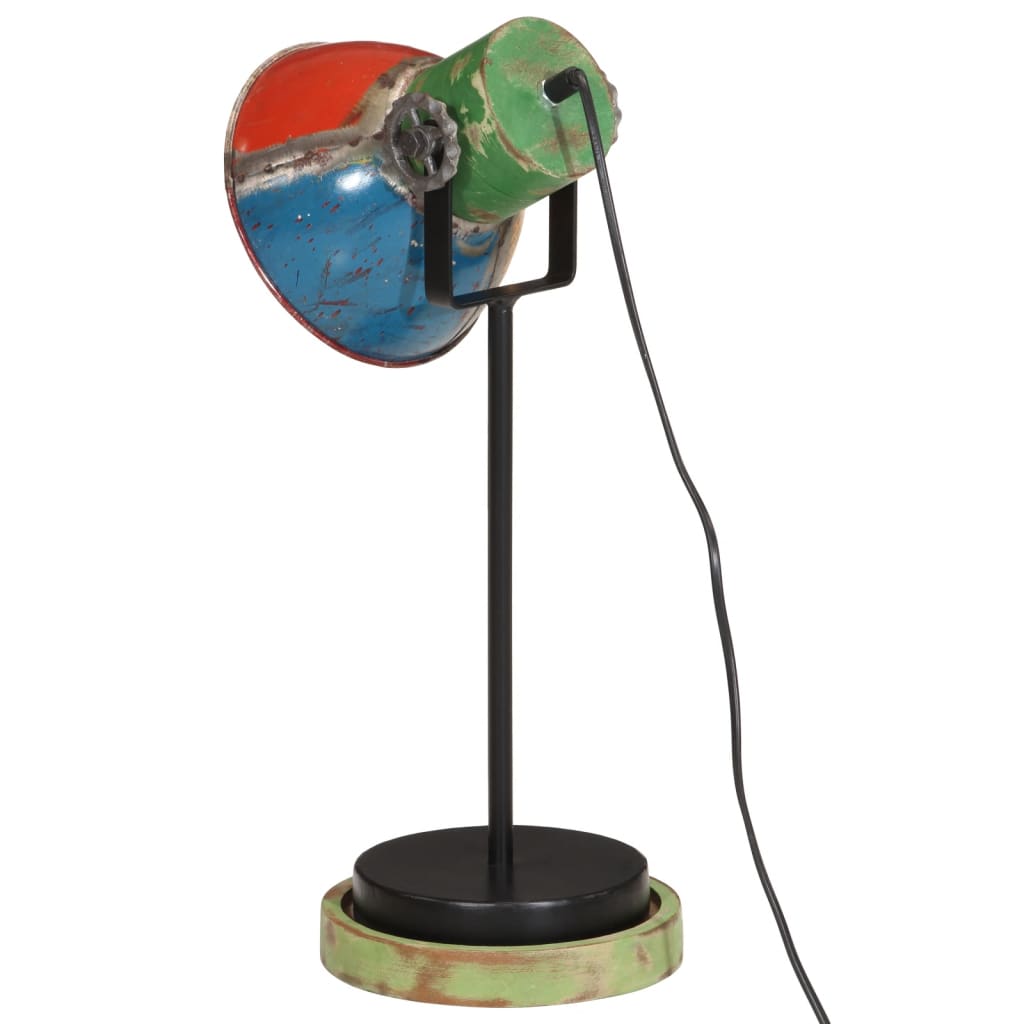 skrivebordslampe 25 W 17x17x50 cm E27 flerfarvet