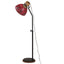 gulvlampe 25 W 30x30x100-150 cm E27 rustik rød