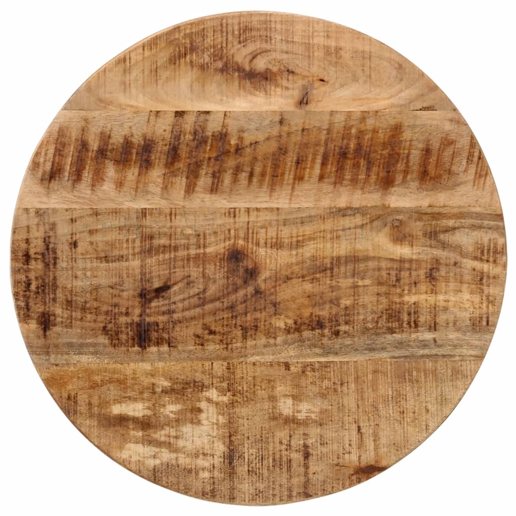 sofabord 45x45x40 cm massivt mangotræ og jern