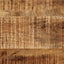 væghængt sengebord 40x30x13,5 cm massivt mangotræ
