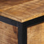 sengebord 40x35x40 cm massivt mangotræ