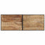 barbord 150x55x107 cm massivt ru mangotræ