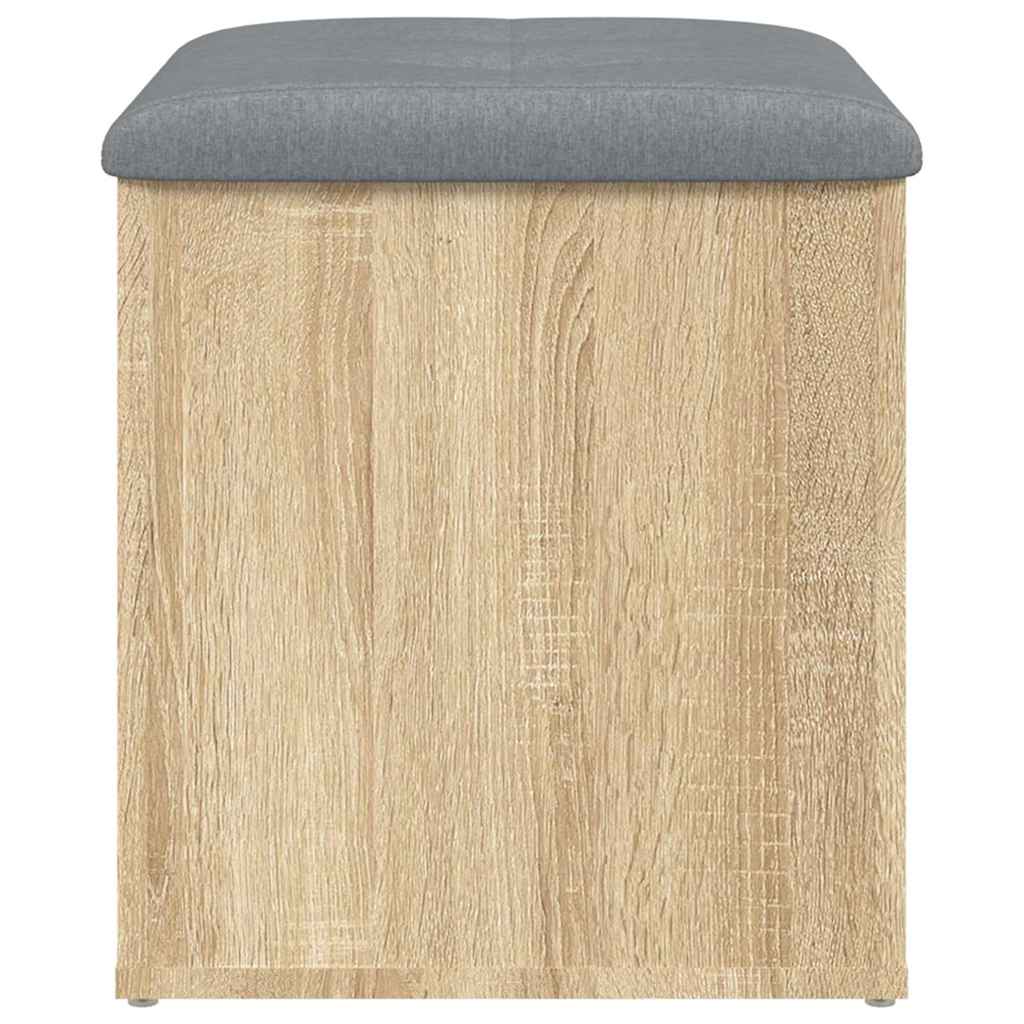 opbevaringsbænk Sonoma eg 42x42x45 cm konstrueret træ