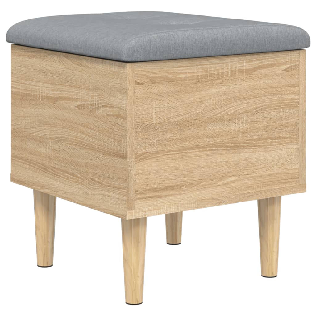 skobænk 42x42x46 cm konstrueret træ sonoma-eg