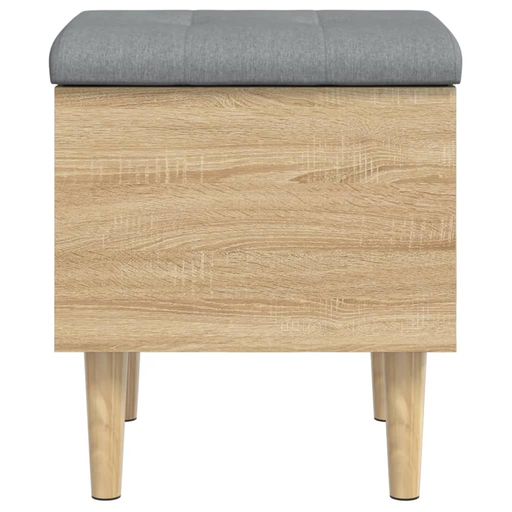 skobænk 42x42x46 cm konstrueret træ sonoma-eg