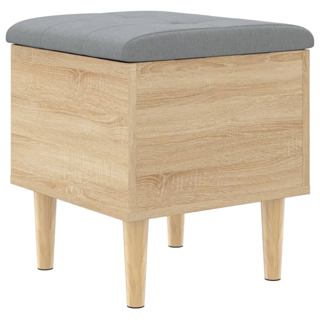 skobænk 42x42x46 cm konstrueret træ sonoma-eg