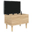 skobænk 62x42x46 cm konstrueret træ sonoma-eg